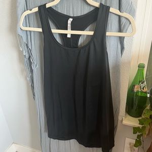 Fabletics, size Small, Women’s black dry-fit racer-back top